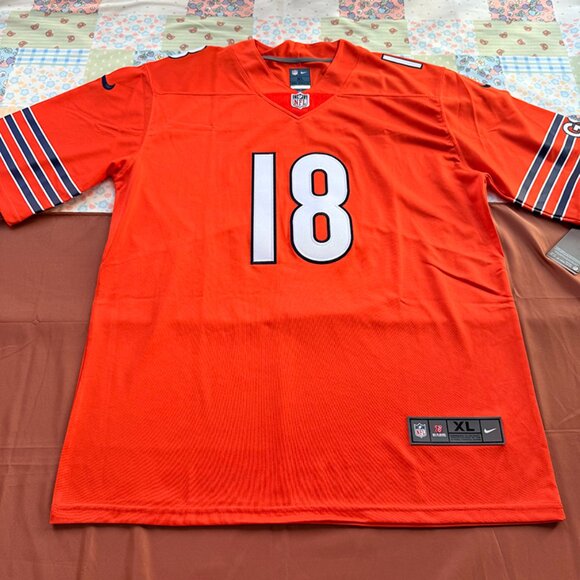 NFL Other - Caleb Williams Chicago Bears Autographed Orange Nike Limited Jersey